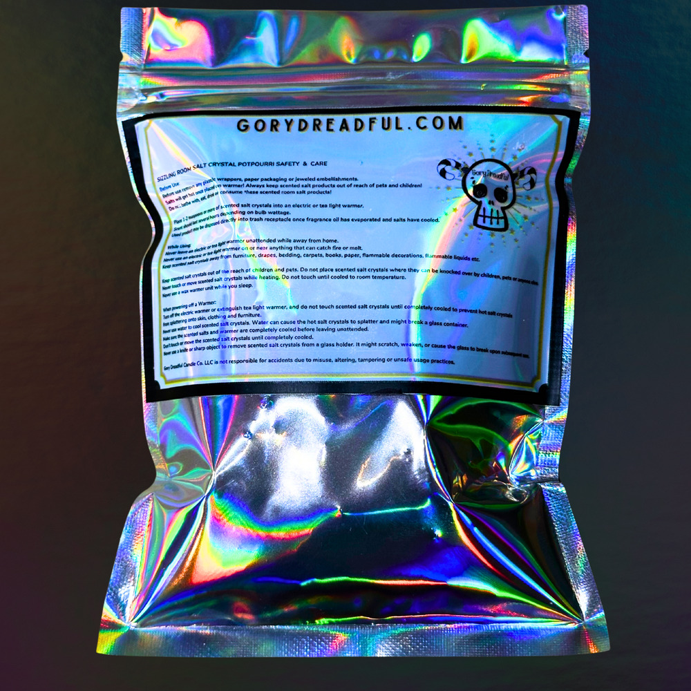 Ginger Ghoul Sizzling Room Salt Crystal Potpourri: Ginger Amber Oatmilk Scent - Picture 7 of 9